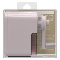 ナカバヤシ 手動鉛筆削りmini グレイッシュピンク DPS-H401GP 1セット(1個×3)