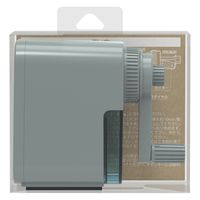 ナカバヤシ 手動鉛筆削りmini グレイッシュブルー DPS-H401GB 1セット(1個×3)