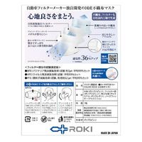 ROKI 纏Air マスク 小さめ シアーオレンジ 7枚入 4571569481716 1セット(1個(7枚入)×80)（直送品）