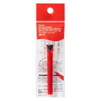 アスクル ホワイトボードマーカーくっきり 細字専用カートリッジ 赤 AS-WBKFC-02 1箱（12本入） オリジナル