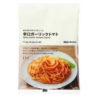 無印良品 あえるだけのパスタソース 辛口ガーリックトマト ３５．８ｇ×２（２人前） 1セット（1袋×2） 良品計画