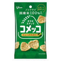 スナック菓子 コメッコ のりわさび味 12個 江崎グリコ