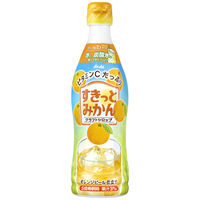 アサヒ飲料 クラフトシロップ すきっとみかん＜希釈用＞プラスチックボトル 470ml 1セット（24本）