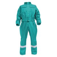 コヤナギ MW専用サロペット 土木作業向け ターコイズ L MW-01S 1着（直送品）