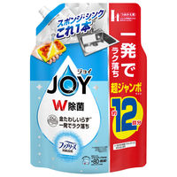 ジョイ JOY W除菌 食器用洗剤 フレッシュクリーンの香り 詰め替え 超ジャンボ 1550mL 1セット（1個×6） P＆G