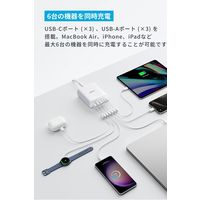 Anker Anker Charger （112W， 6 Ports， GaN） A2154521 1個