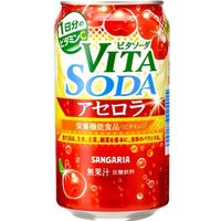 サンガリア ビタソーダ アセロラ 350g 1セット（48缶）