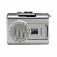 廣華物産 ACアダプタ付属 ラジオ付テープレコーダー PCT-02RM 1台