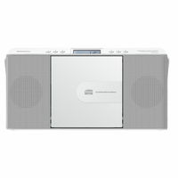 廣華物産 CDクロックラジオ CDC-810 W 1台