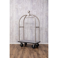 エルブレイン バードケイジワゴン ホテルカート ワゴン シルバー LB24017 1台（直送品）