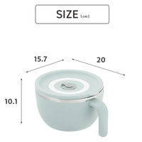 武田コーポレーション ハンドル付き即席ラーメンメーカー HDLNDL-GR 1箱(12個入)（直送品）