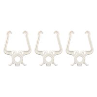 吉川国工業所 はさんでフック３Ｐ 1セット9個：３個入パック×3