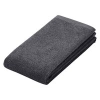 無印良品 やわらか薄手スポーツタオル ４０×１１０ｃｍ チャコールグレー 1セット（1枚×2） 良品計画