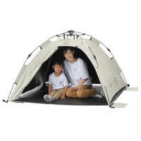 SNOOPY（PEANUTS 75years）ソーラーQ-TOPフルシェード 86001132 LOGOS/ロゴス