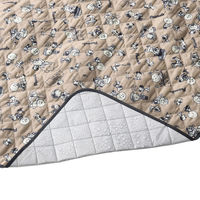 SNOOPY（PEANUTS 75years）キルティングシート 86001140 LOGOS/ロゴス