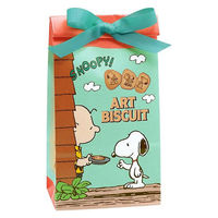 お菓子詰め合わせ カジュアルギフト スヌーピー アートビスケットバッグ 1セット（1個×3）