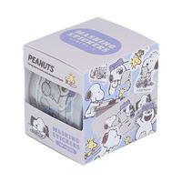 サンスター文具  PEANUTS happiness time ボックス入マスキングシール レター S8554170 1個