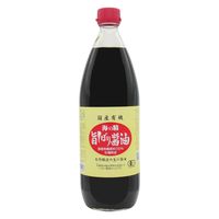 海の精 国産有機 旨しぼり醤油 1L 2本  オーガニック しょうゆ　大容量
