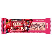 1本満足バー フルーツ100 赤の満足果実 18本 アサヒグループ食品