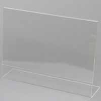 シモジマ アクリルサインホルダー　Ｌ字片面　Ａ４　横　 007306254 1個（わけあり品）