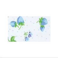 ウェルファン 食事用エプロンW　フルーツブルー 009418 1個（わけあり品）