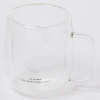 ダブルウォールグラスマグカップ クリア 1セット（1個×６） LAKOLE/ラコレ