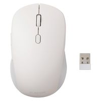 ワイヤレスマウス 静音 Bluetooth/無線2.4GHz 両対応 6ボタン 白 M-MY30MBSXWH エレコム 1個