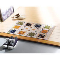 シャディ 【2袋セット】シェニールプリント玄関マット 24-8235-134 1セット(2袋)（直送品）