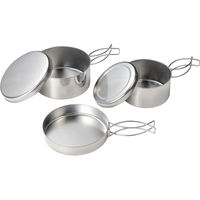 シャディ 【2箱セット】コンパクトに収納できるクッカー5点セット 24-8265-645 1セット(2箱)（直送品）