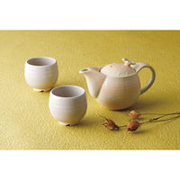 シャディ 萩焼 姫土 茶の間セット(茶コシ付) 24-8279-248 1箱（直送品）