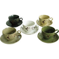 シャディ 【2箱セット】片岡鶴太郎 つたぶどう 碗皿5客揃 24-8279-361 1セット(2箱)（直送品）