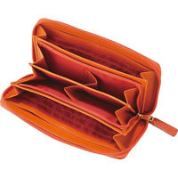 シャディ 牛革コインが分けられる長財布 24-8322-428 1箱（直送品）