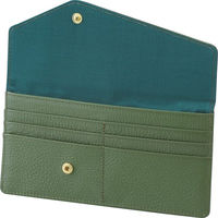 シャディ 牛革スリム長財布 24-8331-222 1箱（直送品）