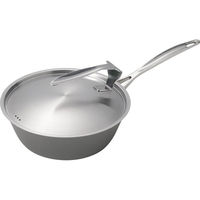 シャディ 涅 IH蓋付窒化鉄いため鍋(24cm) 24-8347-714 1箱（直送品）