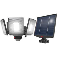 シャディ 7.5W×4灯スライド型ソーラーセンサーライト 24-8349-823 1箱（直送品）