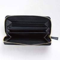 シャディ 日本製ブライドルレザー ラウンド長財布 24-8386-494 1箱（直送品）