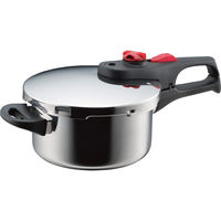 シャディ マイクレスト2 片手圧力鍋(18cm) 24-8533-267 1箱（直送品）