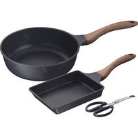 シャディ エヌトーン IH対応玉子焼・深型フライパン24cmセット(ツール付) 24-8965-540 1箱（直送品）