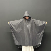 シャディ 防災避難着&夜間交通事故防止 全身反射プリントポンチョ 25-0065-062 1袋（直送品）