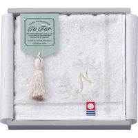 シャディ 【10箱セット】TO FOR 刺繍入り今治タオルハンカチ 25-0131-056 1セット(10箱)（直送品）