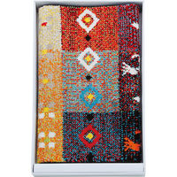 シャディ 【2箱セット】トルコ製ウィルトン玄関マット ギャベ柄 25-0147-077 1セット(2箱)（直送品）