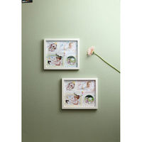 シャディ 【2箱セット】アミカ ベビーフレーム 4窓 25-0245-095 1セット(2箱)（直送品）