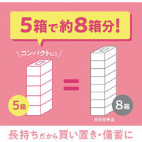 シャディ 【5個セット】スコッティ ティシュー フラワーボックス 250組(5箱パック) 25-0575-052 1セット(5個)（直送品）