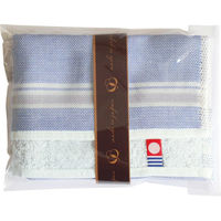 シャディ 【10袋セット】今治 パイル&ガーゼハンカチ(袋入) 25-0591-120 1セット(10袋)（直送品）