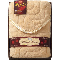 シャディ CROSS ROAD ふわふわウール混 敷パットシーツ 25-2835-094 1箱（直送品）