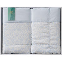 シャディ モンブラン 洗える羽毛肌掛ふとん2枚セット 25-7547-062 1箱（直送品）