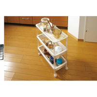 シャディ 【2袋セット】ルーチェ キッチンワゴン3段 24-8250-710 1セット(2袋)（直送品）