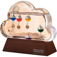 シャディ スヌーピー ガラスフロート温度計クラウド 25-0243-050 1箱（直送品）