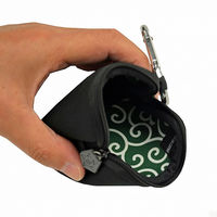 金井産業 F★STYLE カードケース ブラック/緑唐草 #09222 1個（直送品）