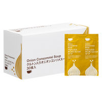 アスクル・ロハコ限定 クルトン入り オニオンコンソメスープ 30食入 1セット（1箱×3）オリジナル 個包装 大容量 ポタージュ オリジナル